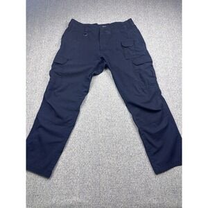 5.11 Tactical Pants Mens 36x30 Blue Cargo Utility Tough Outdoor